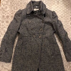 EUC - Navy peacoat size L